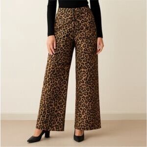 Maeve Animal Print The Colette trousers